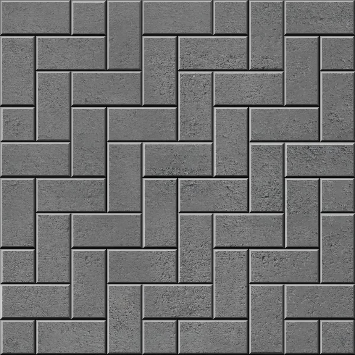 High quality paved driveway natural stone surface